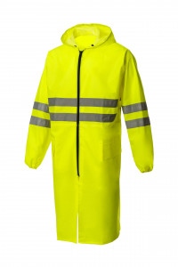 5037372 Плащ сигнальный влагозащитный лимонный  Непромокаемая спецодежда  размер 56-58/194-200 (XXL)