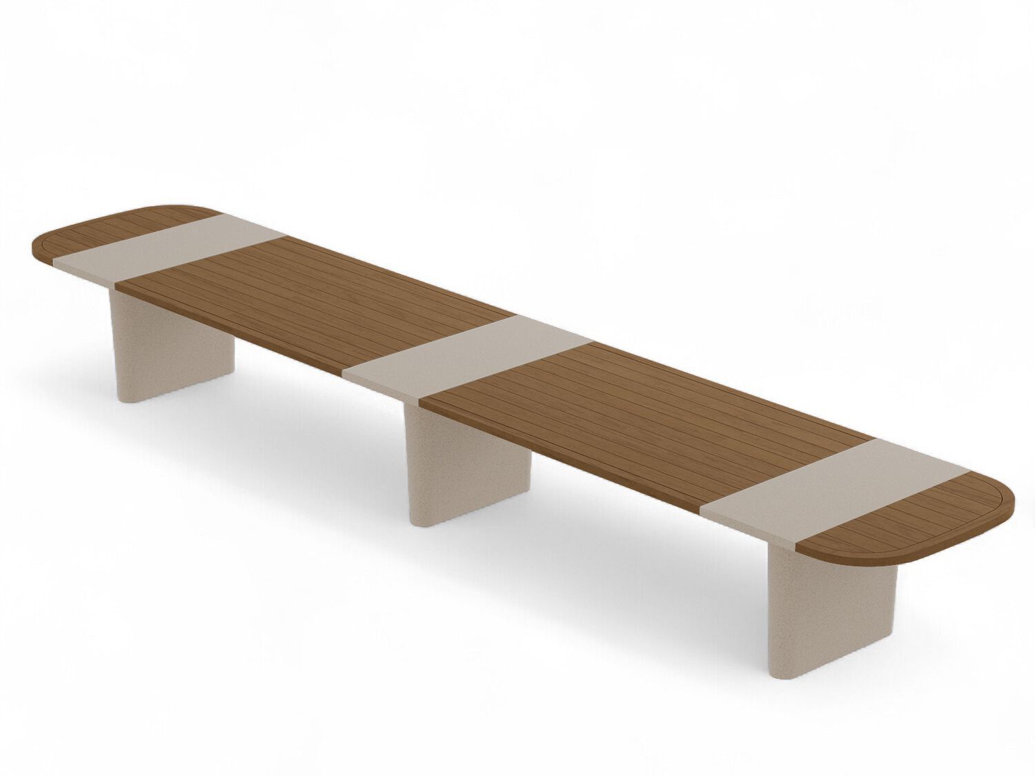 Прямоугольный садовый стол из тикового дерева YAAZ Semt ARCH-00089971 - Вид №14