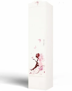 Шкаф ABC-KING с 1й дверью Фея 2 левый с Феей