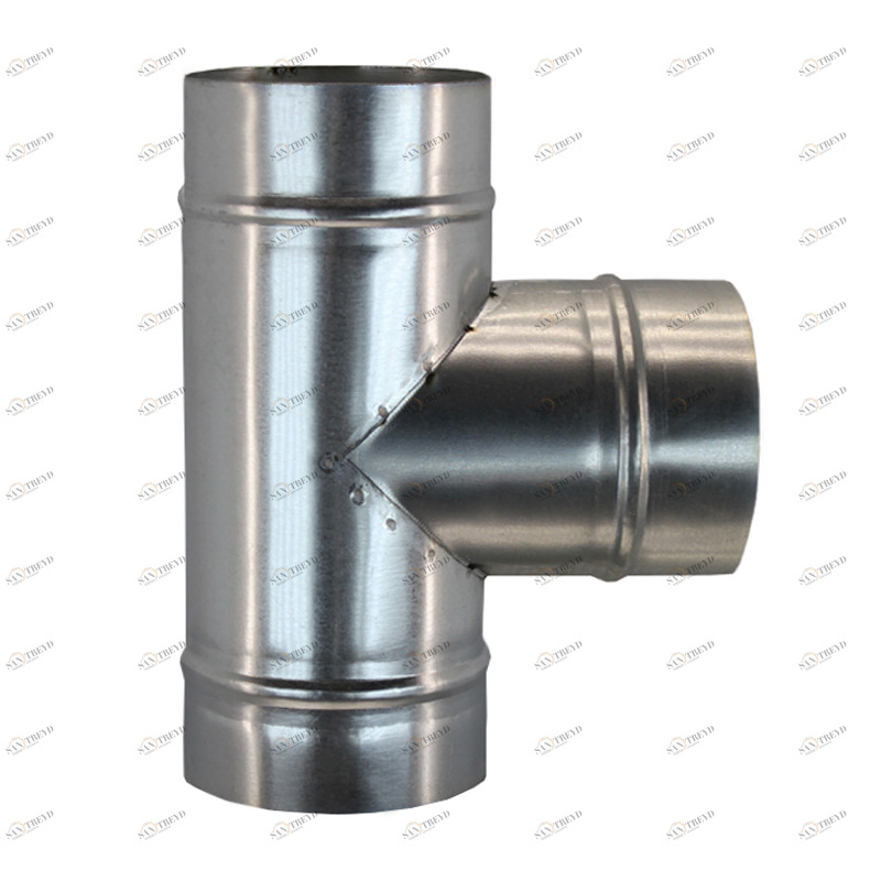 Тройник круглый (оц. сталь) d150/150/150 Santreyd 00-0232-006