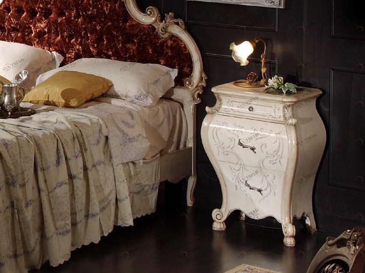 Arvestyle Прикроватная тумбочка из массива дерева с ящиками Persia Lv-1256