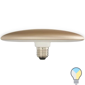 Лампа умная светодиодная Ledvance Smart Plus E27 220-240 В 22 Вт диск матовая 2000 лм, изменение оттенков белого, для диммера