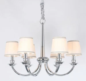 Люстра Newport 10140 10146/C хром, бежевая NEWPORT ДИЗАЙНЕРСКИЕ 119437 Хром;бежевый