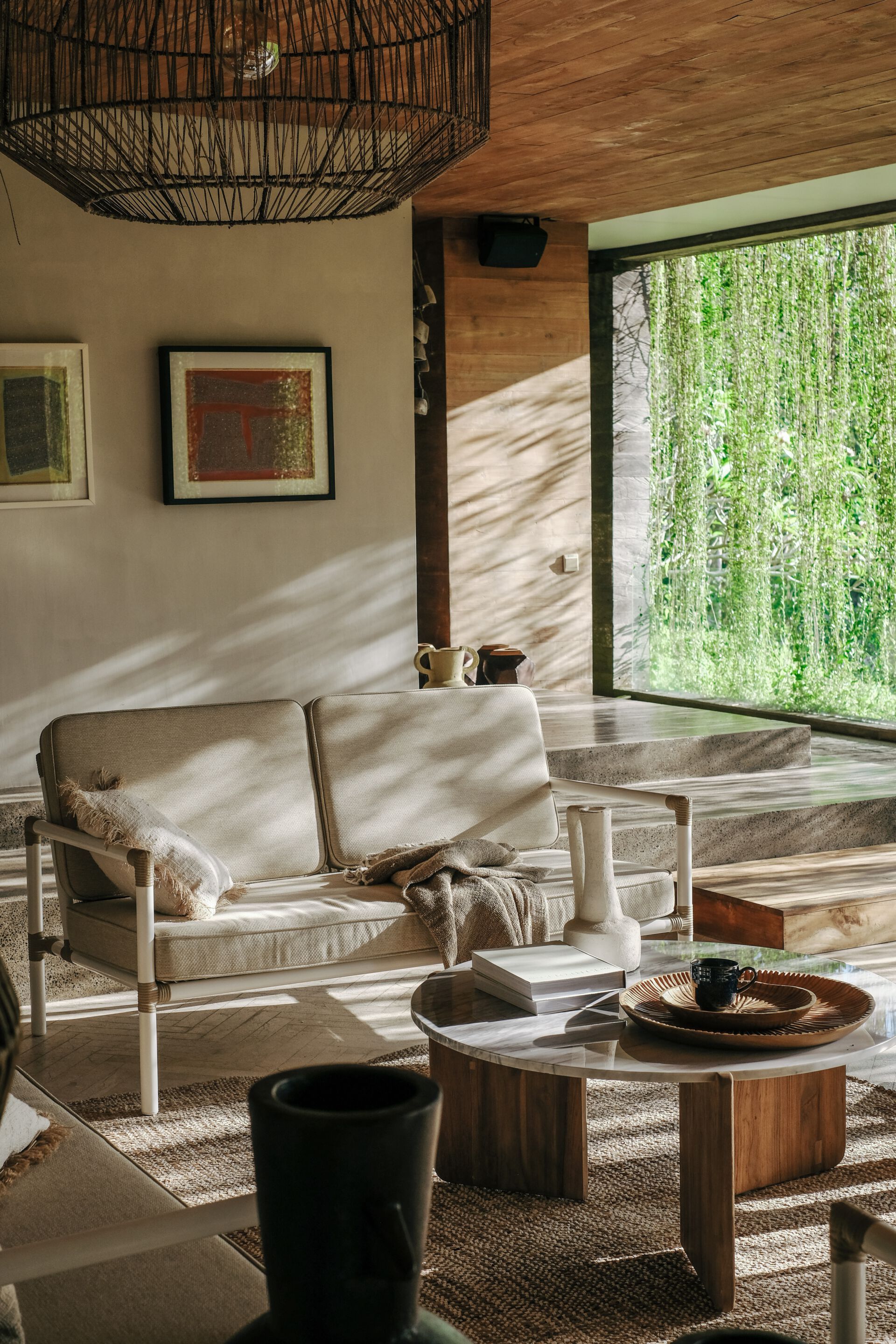 2-местный тканевый садовый диван cbdesign Nusa ARCH-00149970 - Вид №2