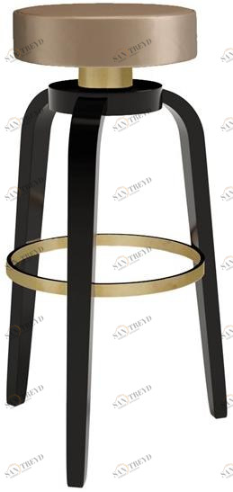 Jetclass Барный стул из дерева с подставкой для ног  Jde309, jde309a, jde309b 