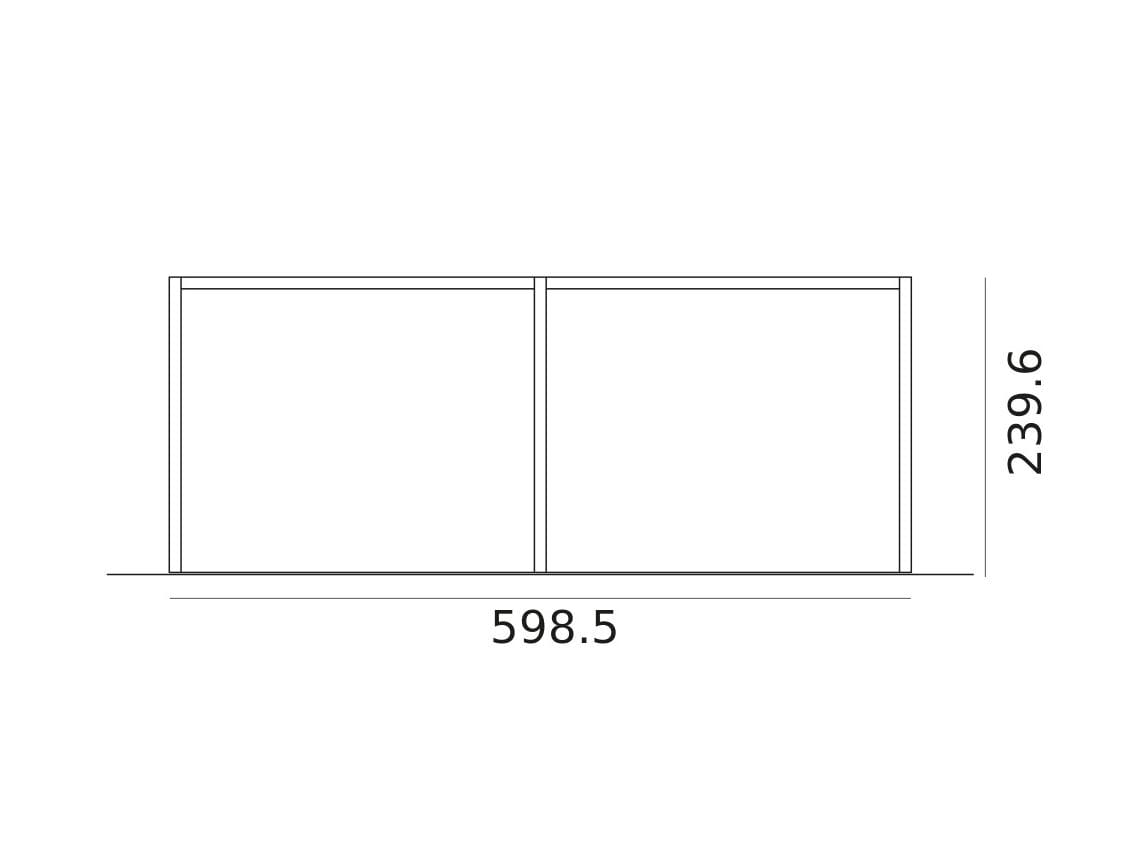 Кедровая беседка Exteta Zen Line ARCH-00012931 - Вид №11