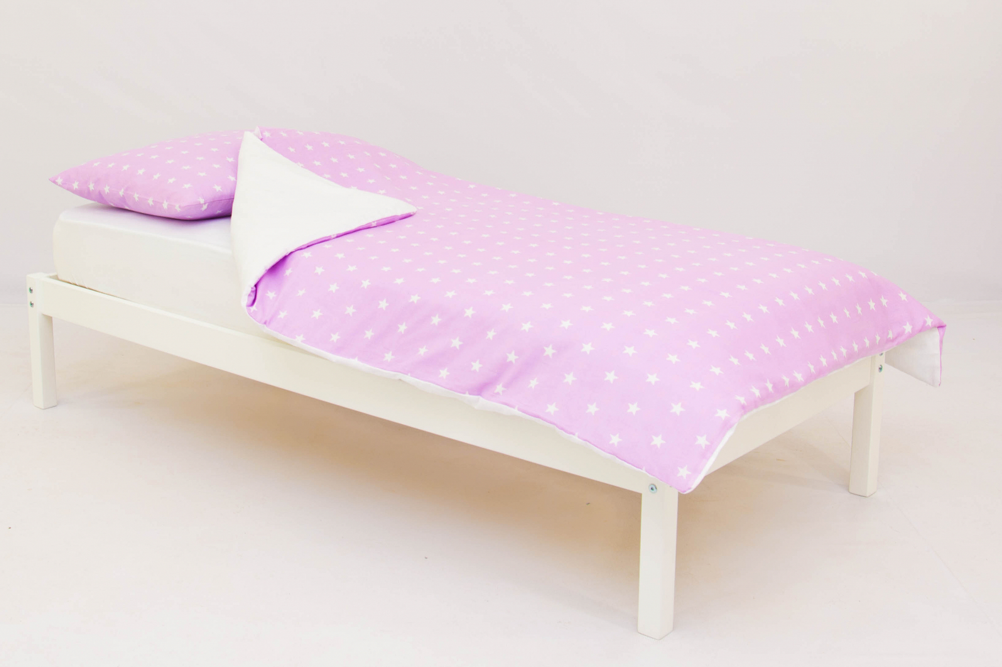 Детское постельное белье "Звезды", фон лаванда БЕЛЬМАРКО  327380 Розовый Santreyd  - Вид №1