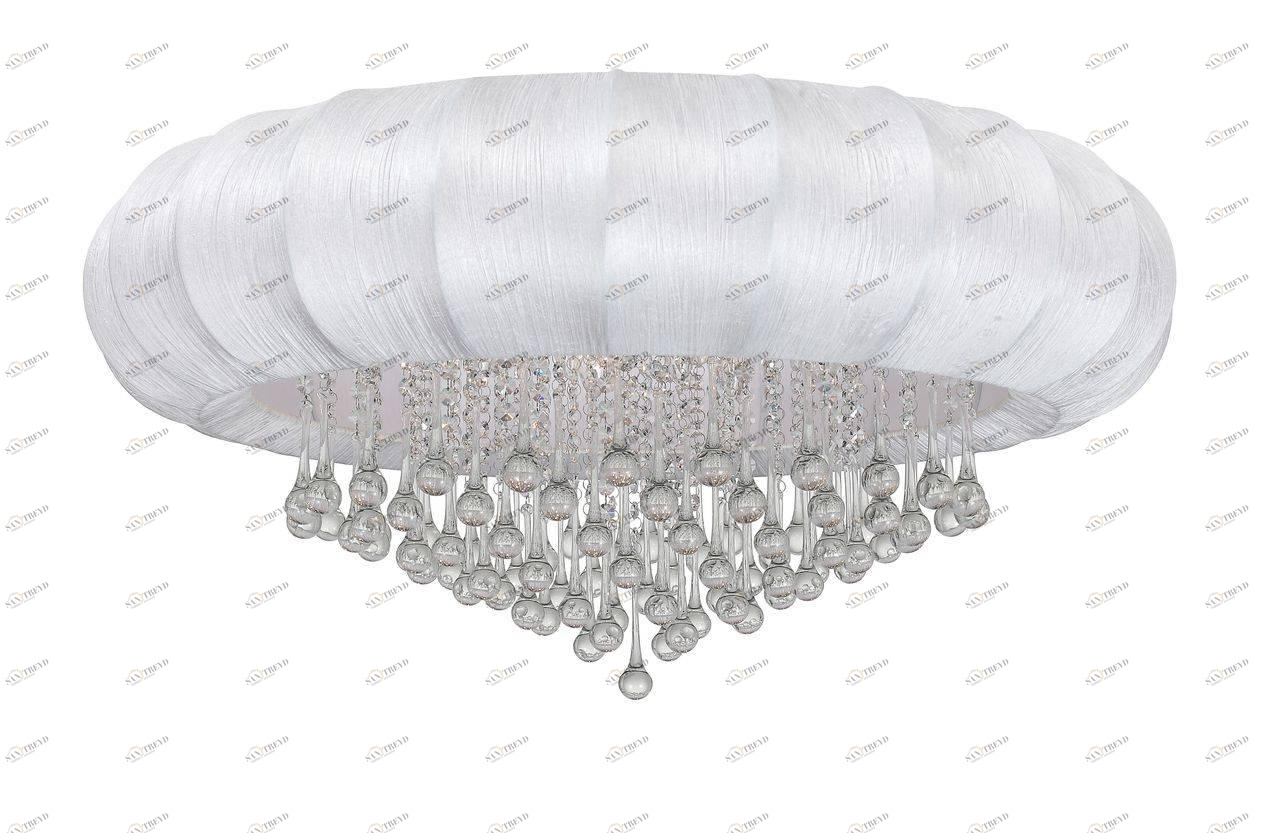 Потолочная люстра ST Luce Preferita SL350.552.12 ST LUCE ДИЗАЙНЕРСКИЕ, PREFERITA, ДВУХЪЯРУСНЫЕ 058437 Белый 