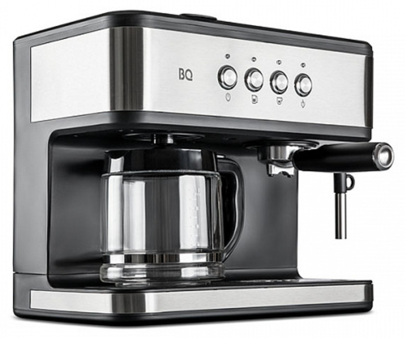 9056143 Кофеварка рожковая BQ CM1005 серебристый STDN-0037936