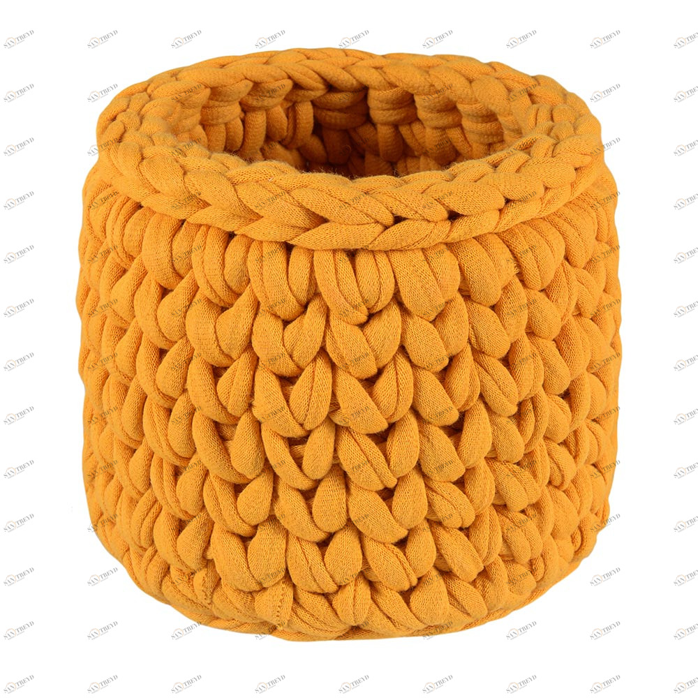 Вязаная карандашница Горчичная VAMVIGVAM  282050 Оранжевый Santreyd 