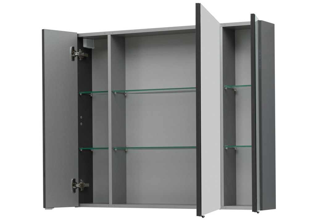 Мебель для ванной Aquanet Алвита 100 серый антрацит 00241397 - Вид №8