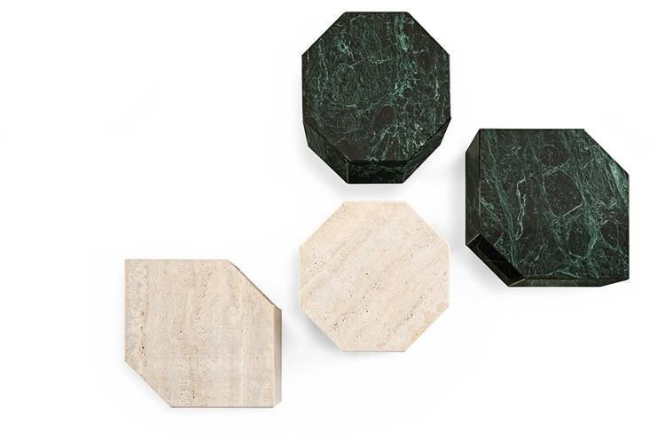 Gallotti&Radice Журнальный столик из мрамора Prism sun-id-1363965 - Вид №4