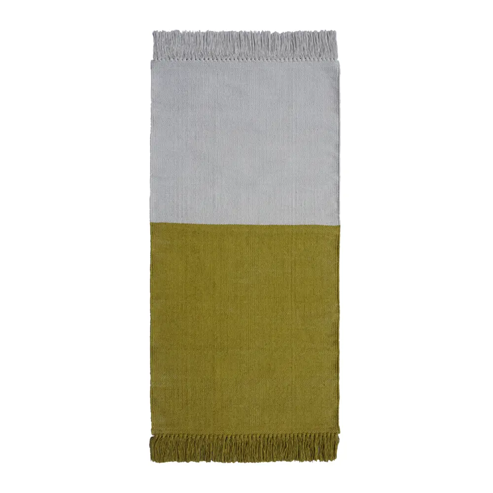 Ковер Kreaforta Madras 60x120 см хлопок цвет желтый 89443490 STLM-2145030 