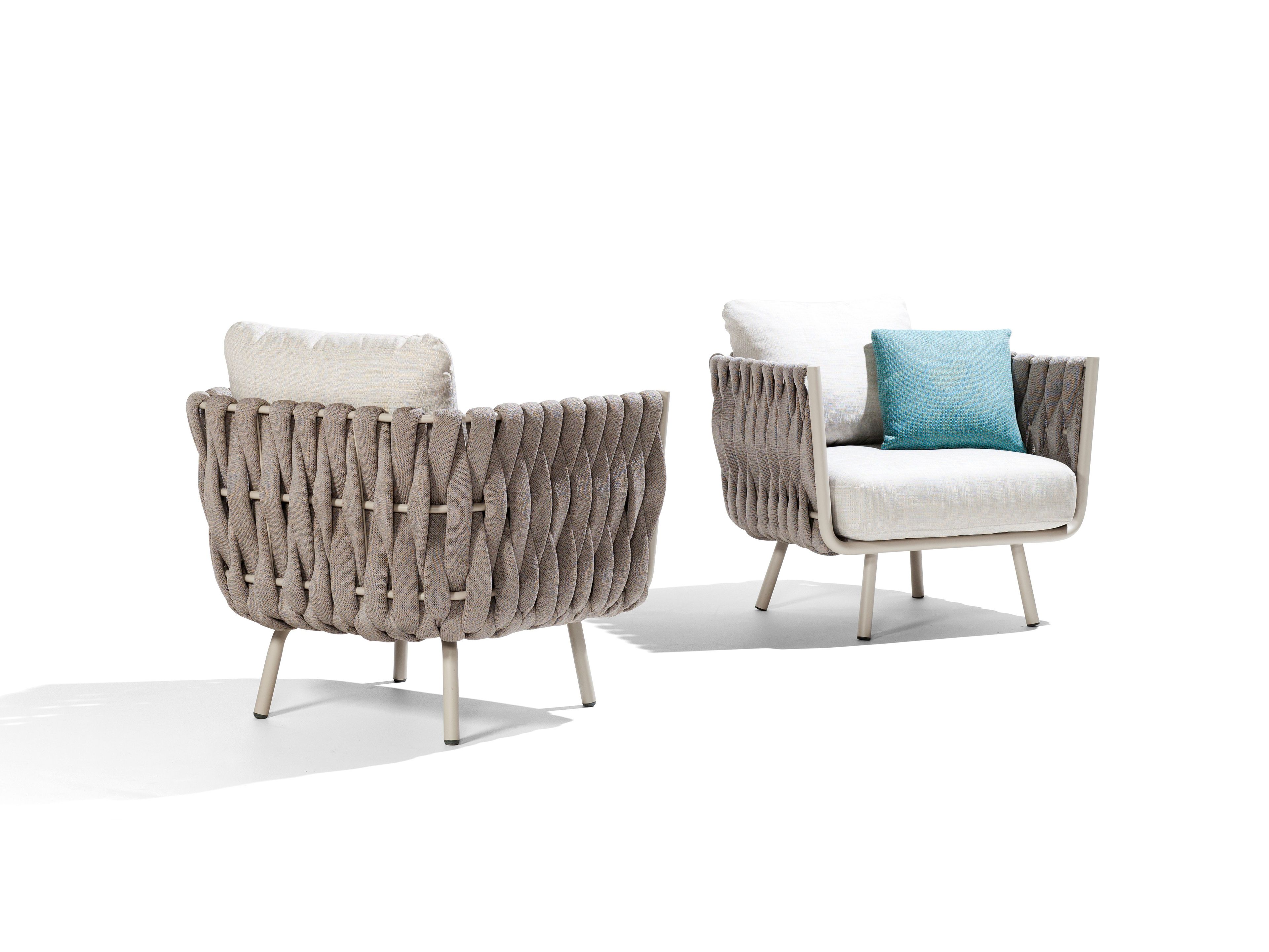 Тканевое кресло с подлокотниками TRIBÙ Tosca ARCH-00082350 - Вид №1