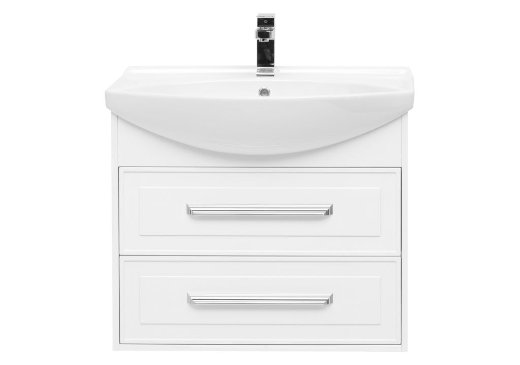 Тумба с раковиной Aquanet Остин 75 белый 0020391700175447 - Вид №2