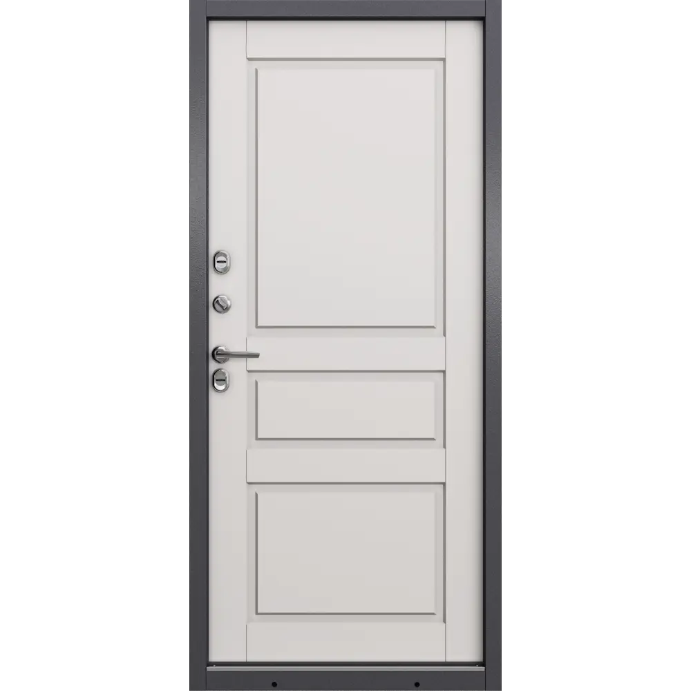Дверь входная металлическая Termo Standart 89x205 см левая эмаль молоко 88967075 STLM-2092053 TOREX  - Вид №1