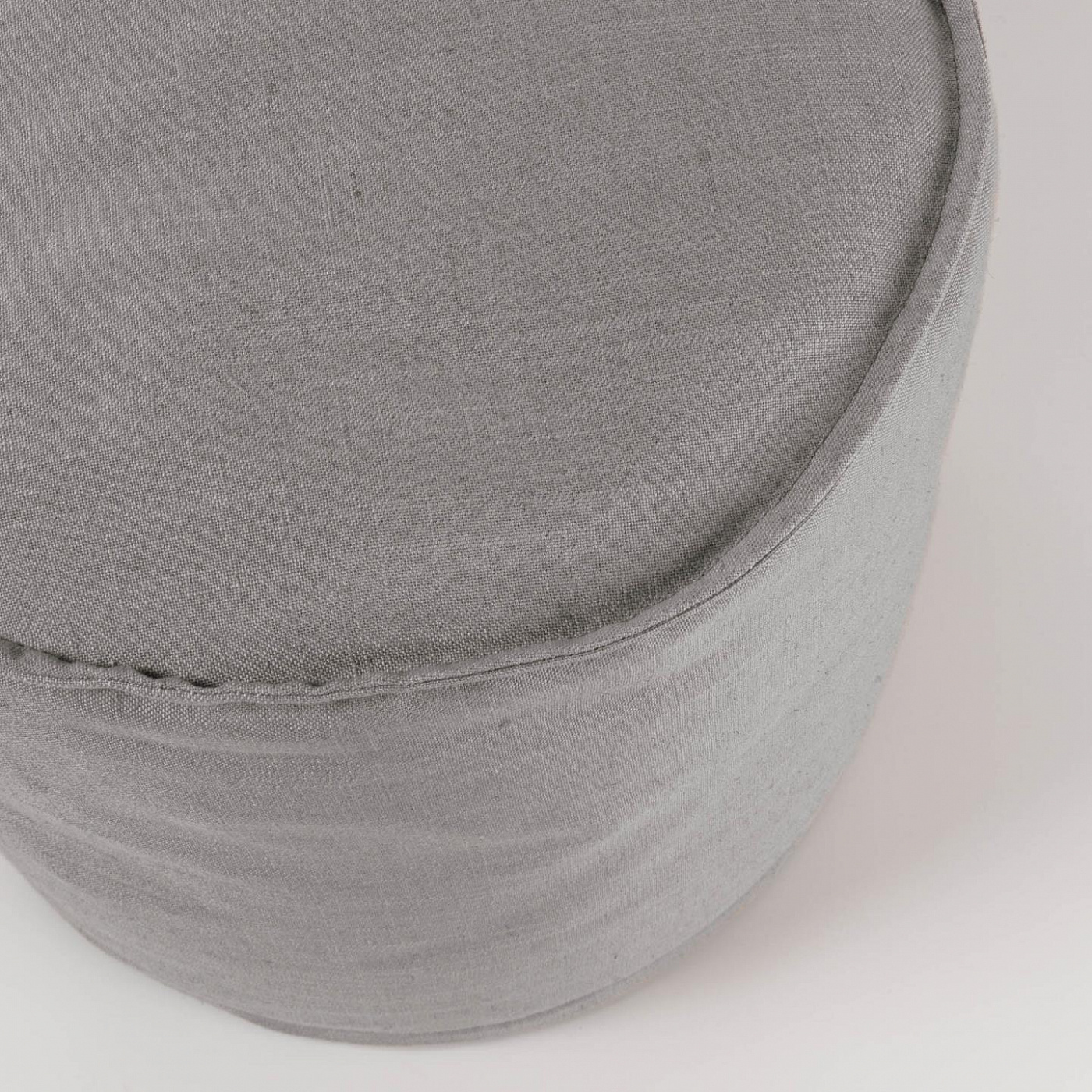 082582 Пуф Ø 42 см серый La Forma Maelina 