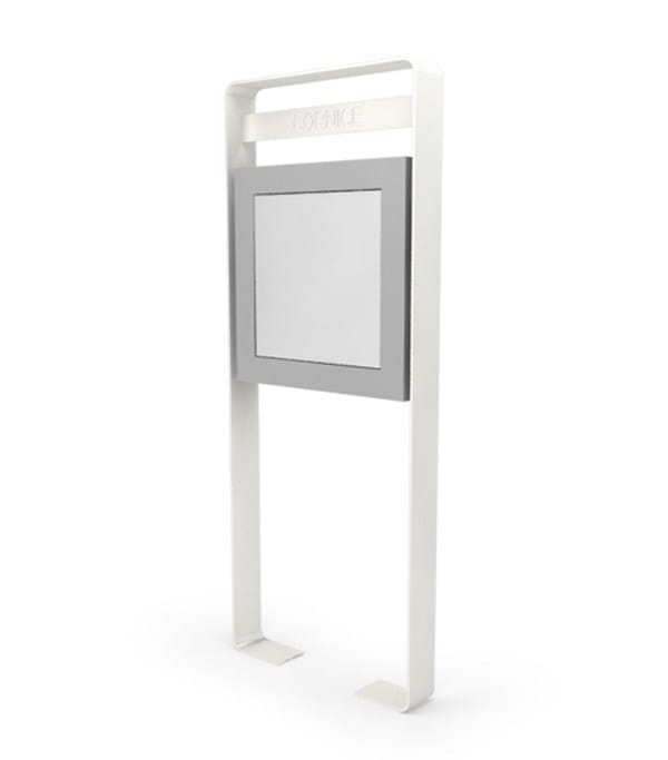 Стальная самонесущая доска объявлений для общественных мест LAB23 рамка ARCH-00048876 - Вид №3
