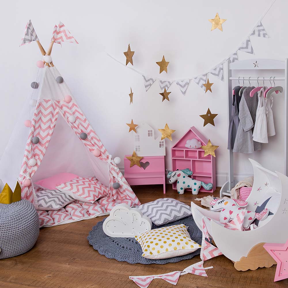 Напольная детская вешалка-стойка белая VAMVIGVAM  282107 Белый Santreyd  - Вид №6