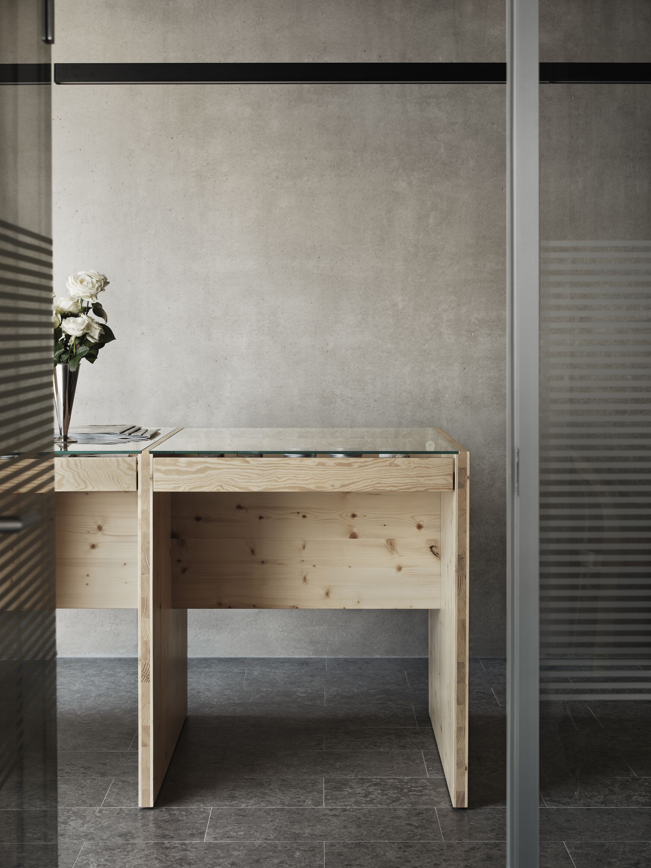 Мебель для магазина из дерева и стекла Bla Station MOODBORD ARCH-00063577 - Вид №2