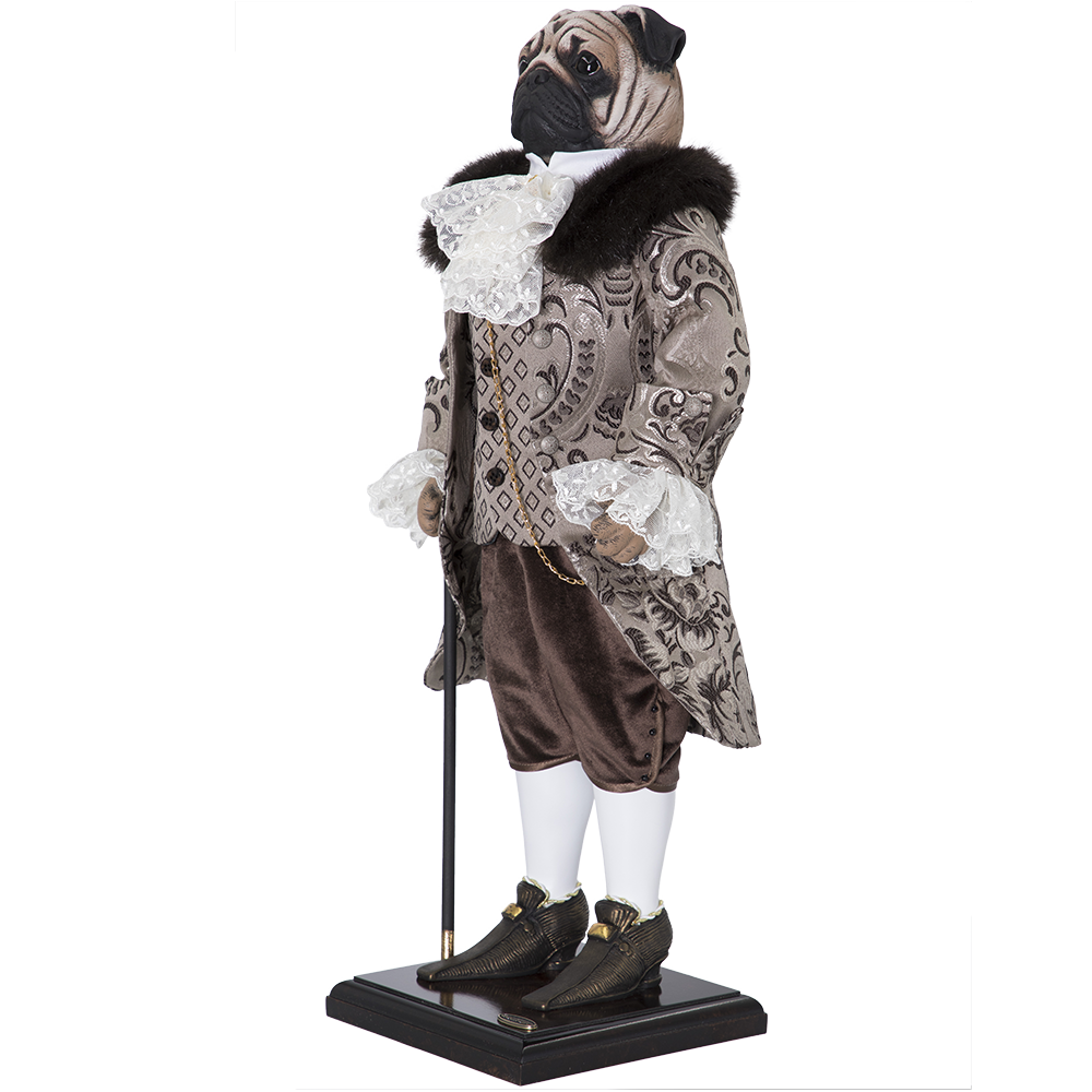 76004 Коллекционная кукла Мопс Джеймс BOGACHO 4627138150665 - Вид №4