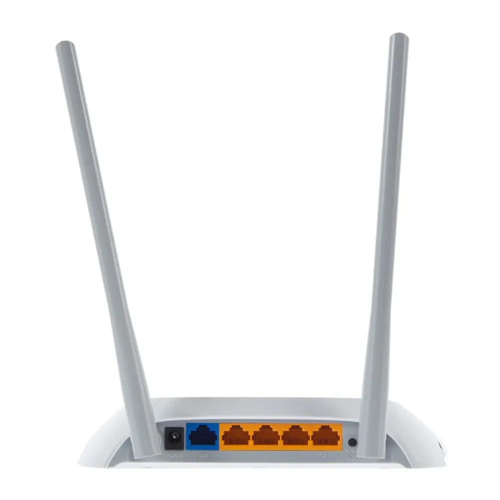 Wi-Fi роутер TP-LINK TL-WR840N, 300 Мбит/с, пластик, цвет белый 17850546 STLM-2170533  - Вид №1