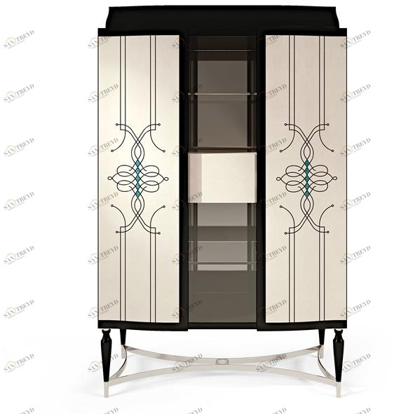 Bellotti Ezio Витрина из лакированной древесины Palais royal 2016-33