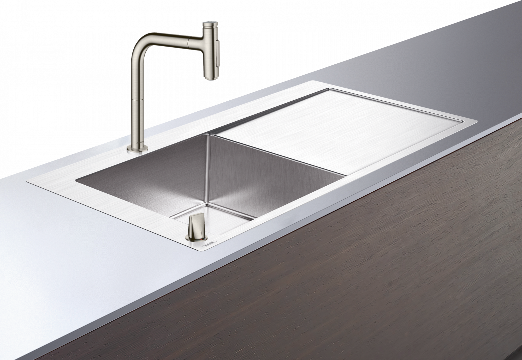 43230800 C71 C71-F450-12 Комбинированная мойка 450 Select с сушкой справа Hansgrohe 