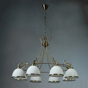 096522 Люстра Brizzi 8L MACA/008 бронзовая Mantra 02401