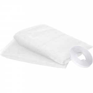 82647056 Москитная сетка-штора на дверь 45x210 см, цвет белый, 2 шт.