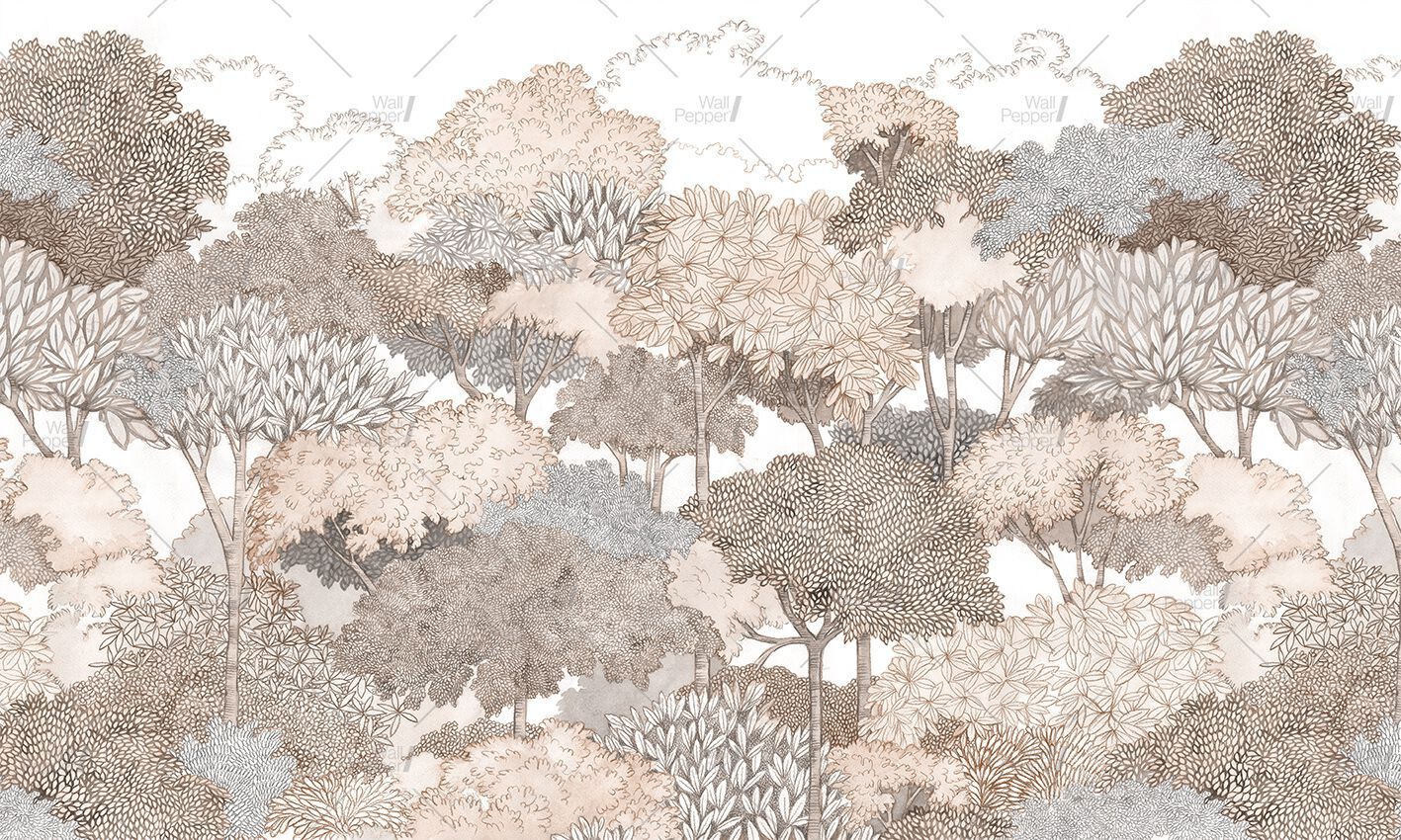 Carta da parati PVC free, eco-friendly, lavabile WallPepper FRESCHE FRASCHE ARCH-00028406 - Вид №2