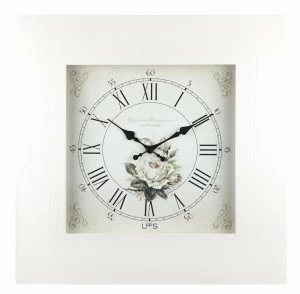 Часы настенные белые квадратные Tomas Stern 7023 TOMAS STERN  00-3872710 Белый