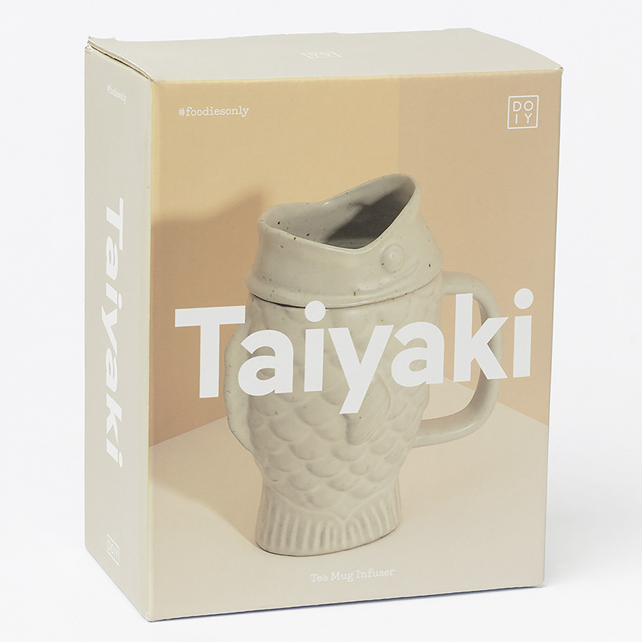 DYTAIMUCR Чашка с емкостью для заваривания taiyaki cream Doiy  - Вид №5