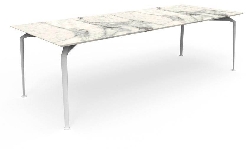 Talenti Садовый стол из керамогранита Cruise alu Crualutp25050 - Вид №1