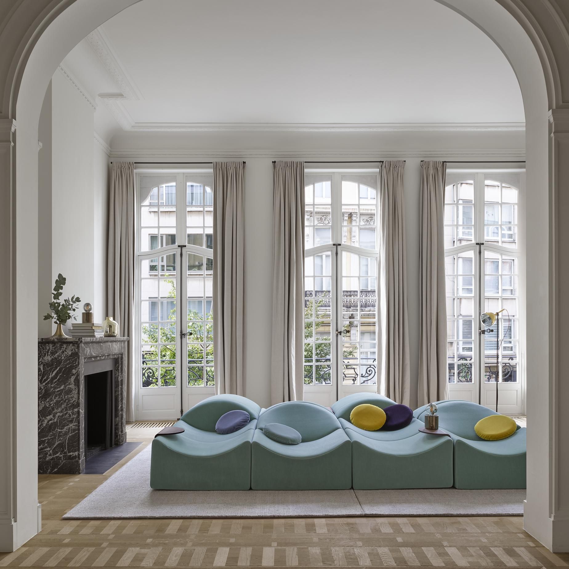 Модульный тканевый диван Ligne Roset Асмэра ARCH-00107497 - Вид №2