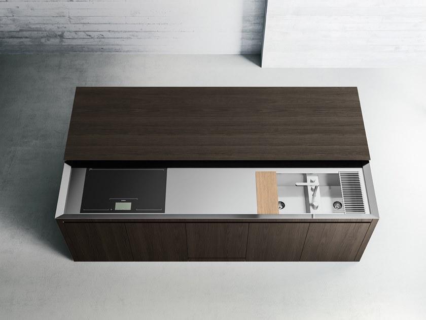 Boffi Деревянная кухня с островом sun-id-1490046 - Вид №4