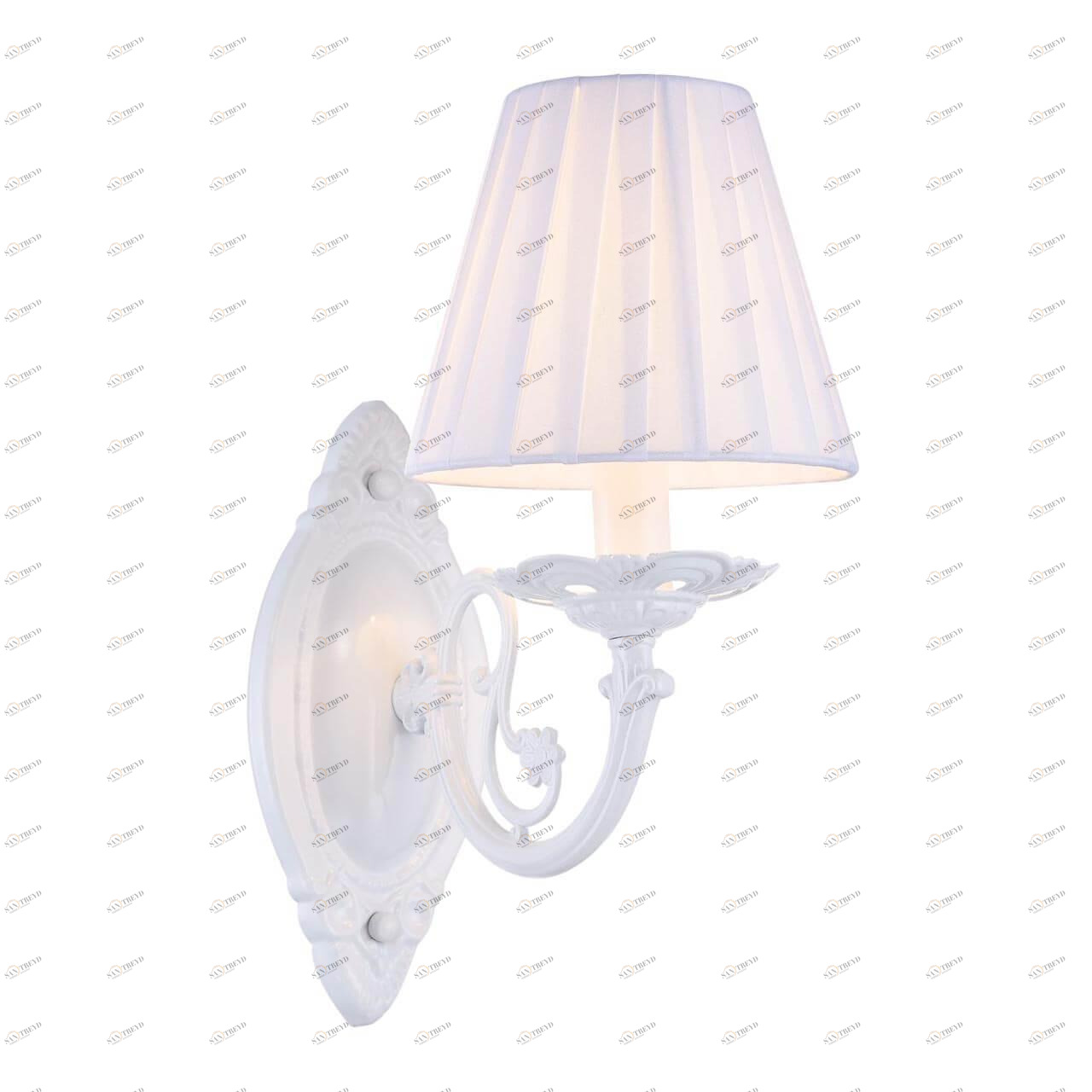 Бра с абажуром белое Jasmine FR2686WL-01W FREYA JASMINE 00-3928994 Белый