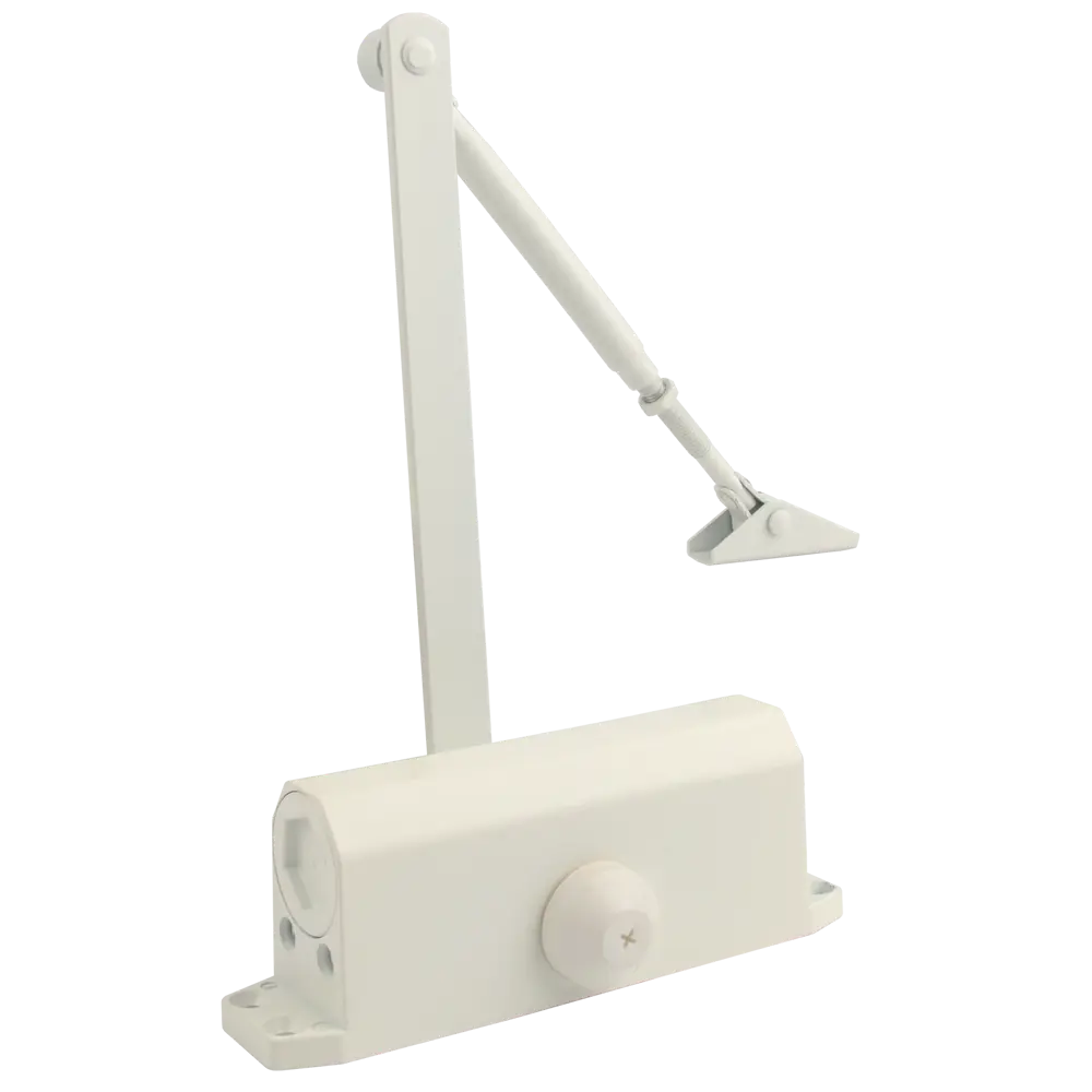 Доводчик дверной Armex EN4 для дверей 70-100 кг, белый 89394980 STLM-1430209
