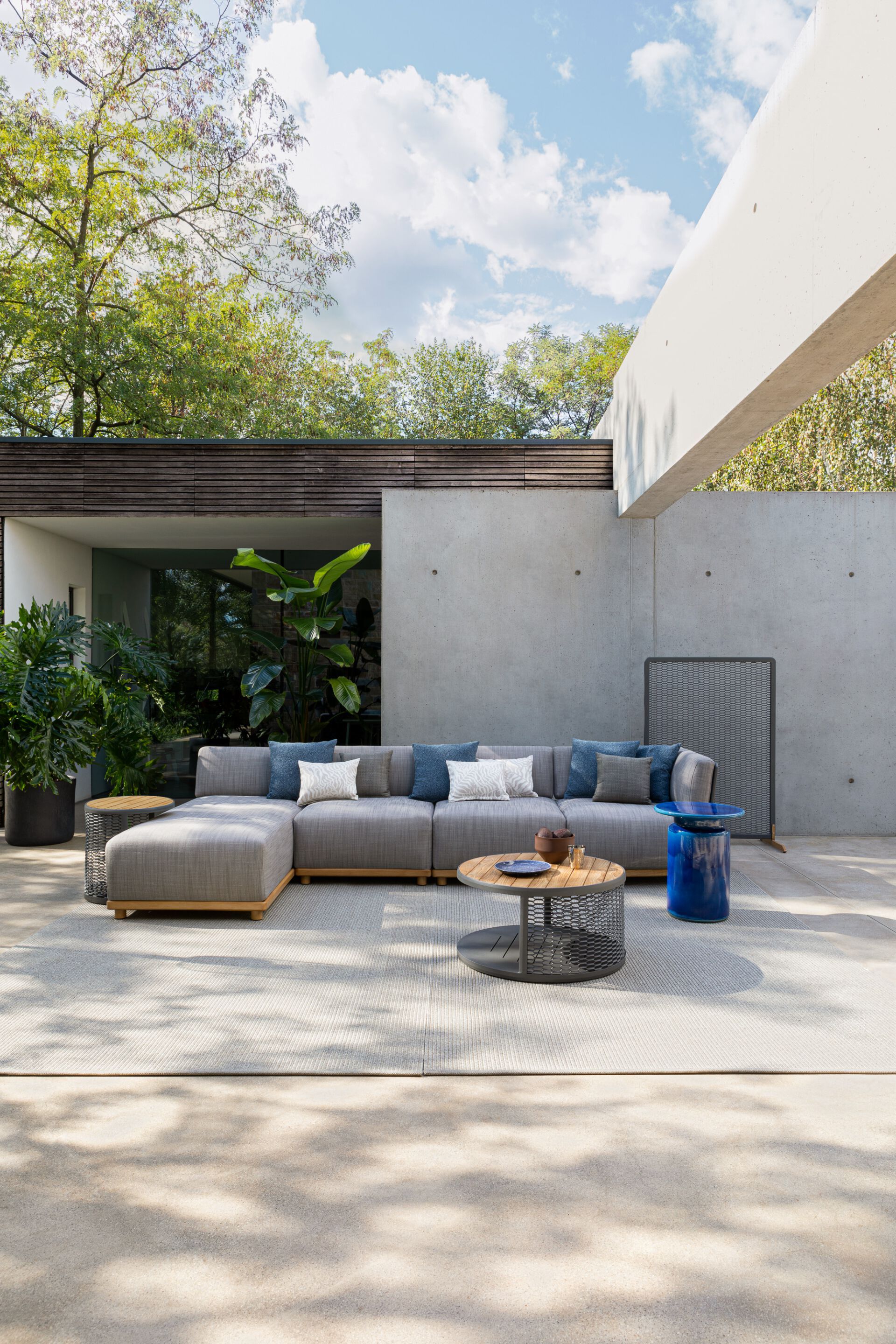 Угловое садовое кресло из ткани Atmosphera Switch ARCH-00007467 - Вид №2