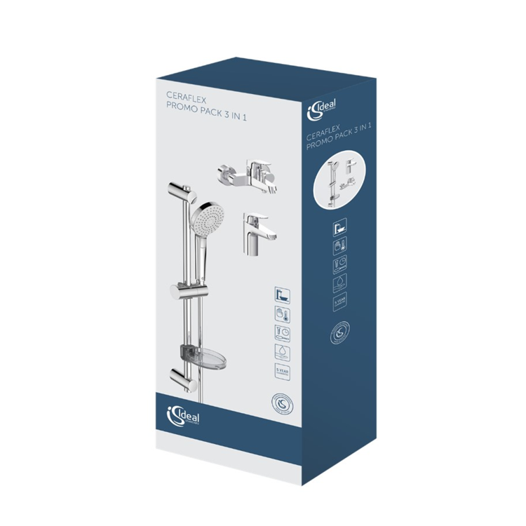 BD001AA Душевой комплект Ideal Standard CERAFLEX 