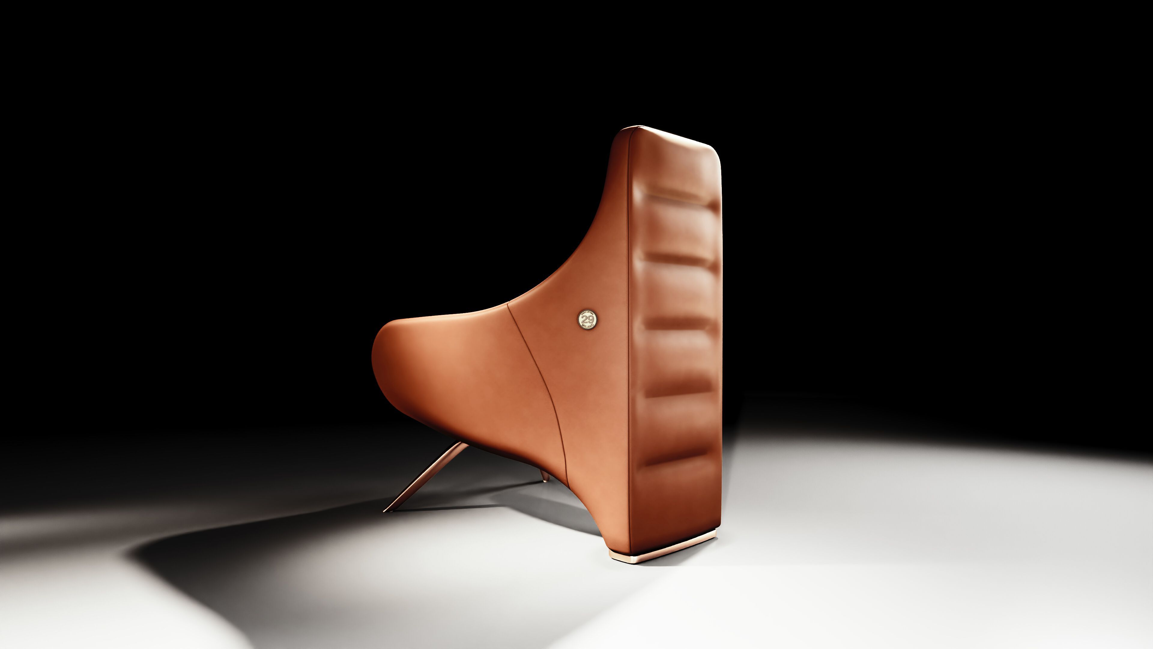 Кожаное кресло с подлокотниками 29 MILANO Sky High ARCH-00025060 - Вид №2