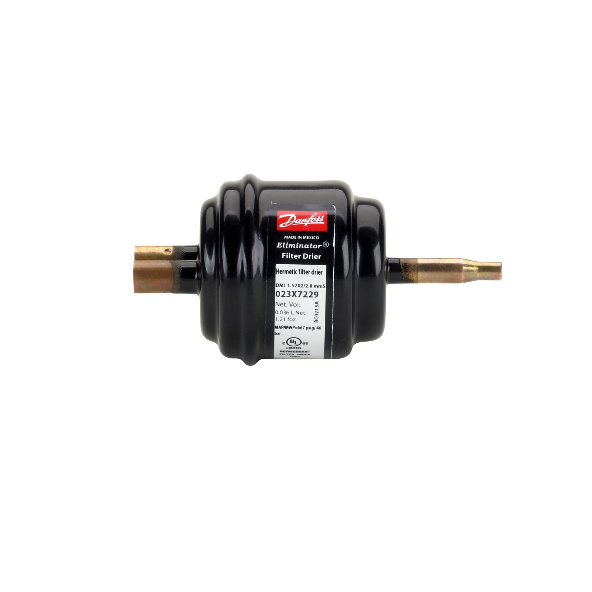 Danfoss DML — неразборные фильтры-осушители DML 165 Фильтр 023Z504591  - Вид №13