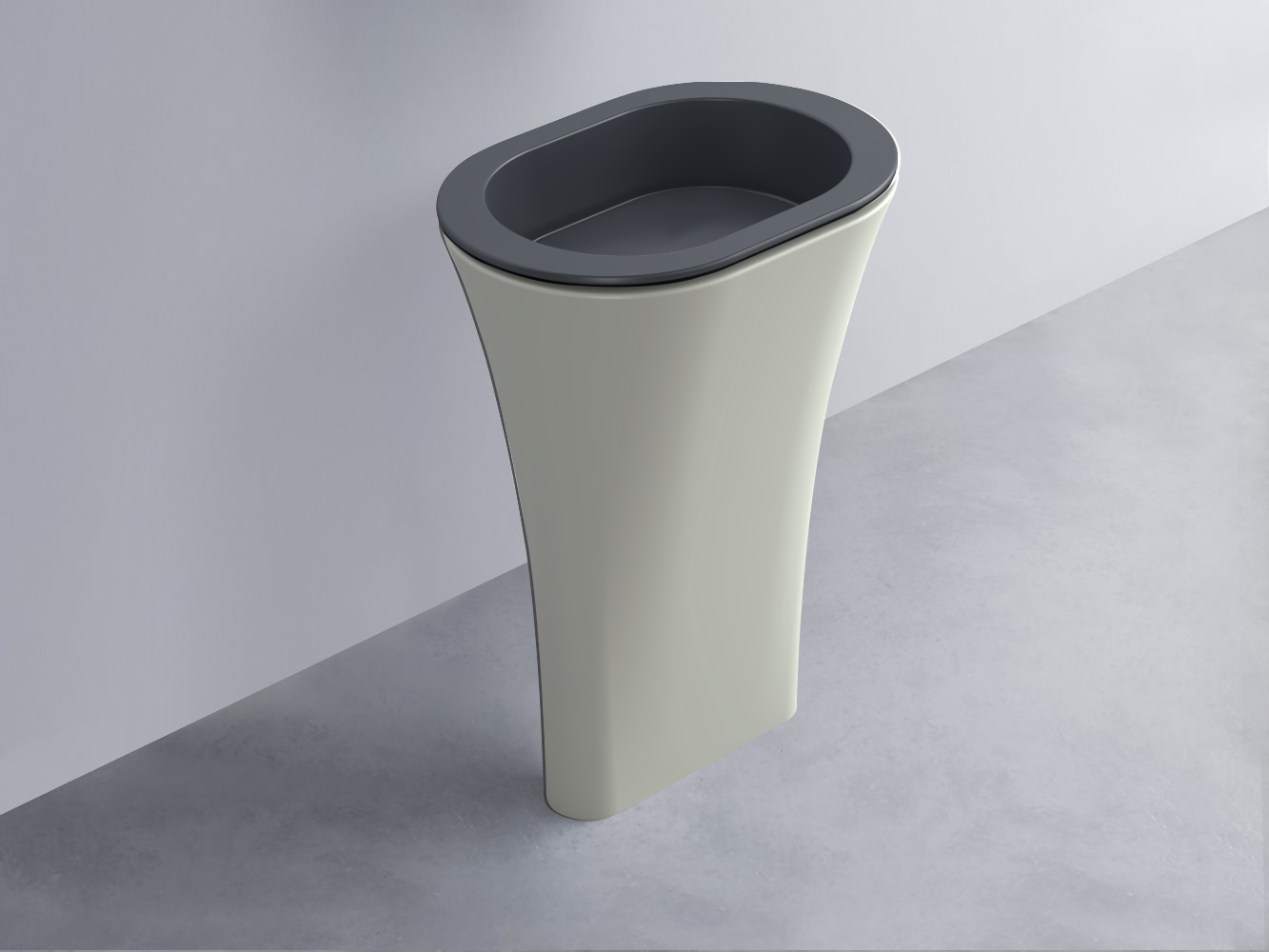 AMLA65-BA+AMPILO-BA+AMCOLO-PM Раковина Amedeo Ovale отдельностоящая cielo Enjoy + Amedeo Ceramica Cielo