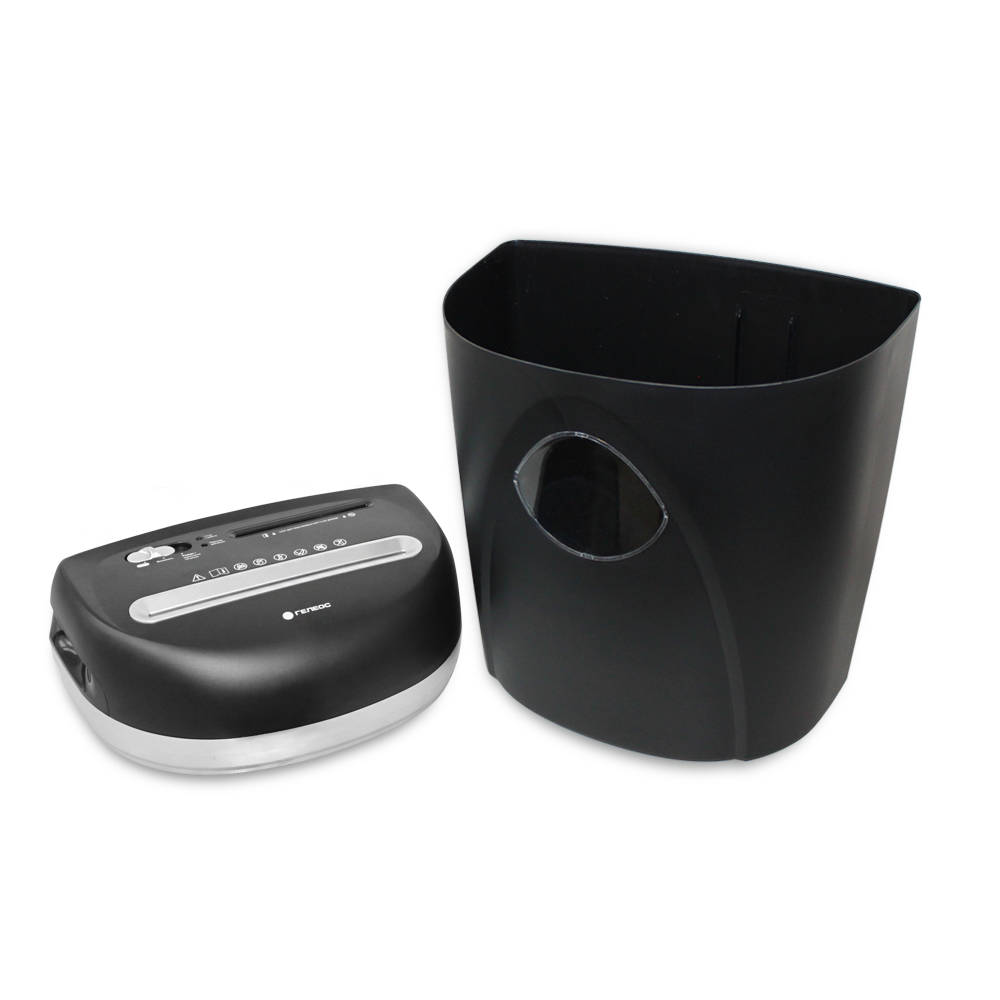 УП23-4 Уничтожитель документов , din p-4 (4 ур-нь секр.), фрагмент 3,9х35мм, 14-16 лист (70г/м2), cd/пл.карты/скрепки/скобы, 23 литра Гелеос Santreyd  - Вид №3