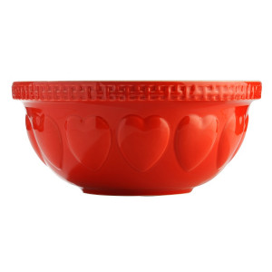 2006.021 Миска для смешивания hearts, D29 см, 4 л, красная Mason Cash