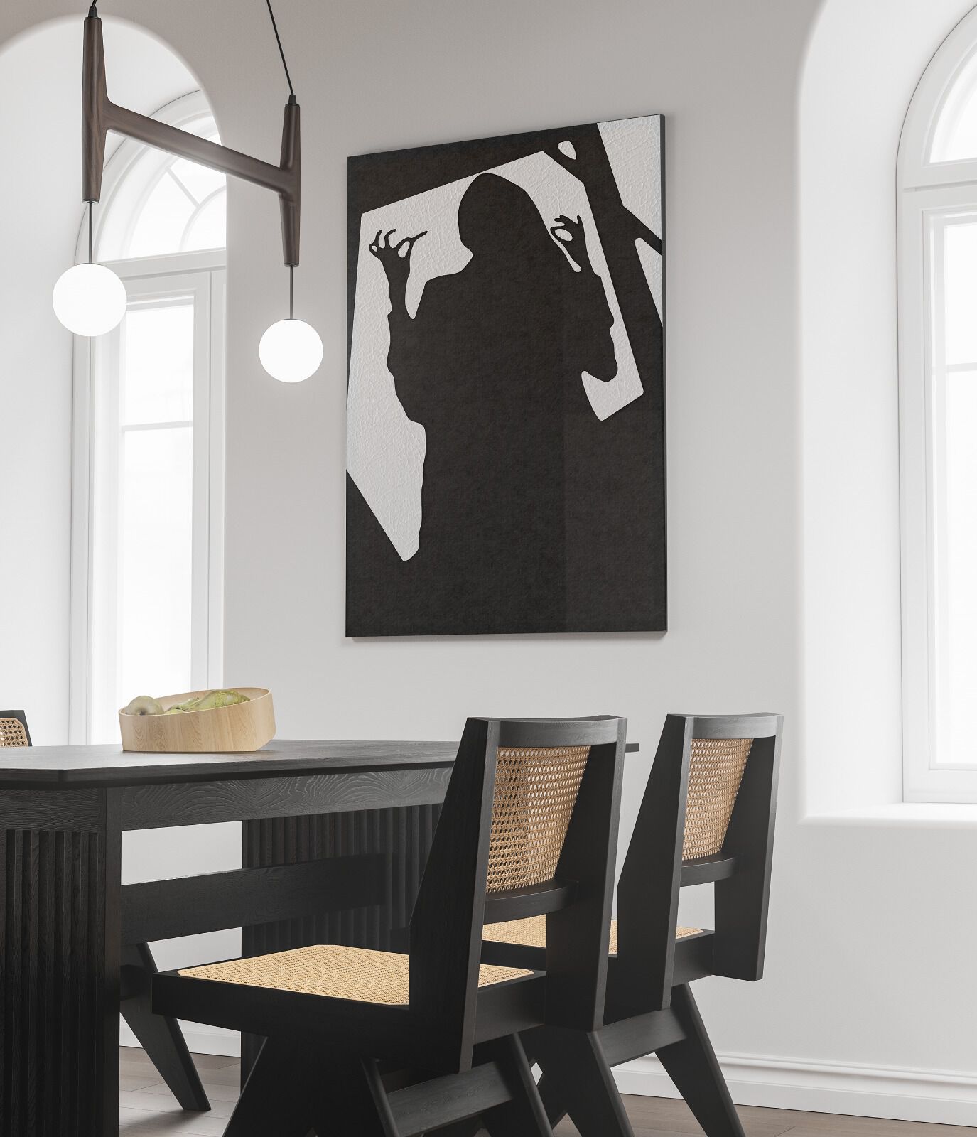 Звукопоглощающая панель из переработанного ПЭТ-войлока и технической кожи ADJ стеновые панели ARCH-00007873 - Вид №1