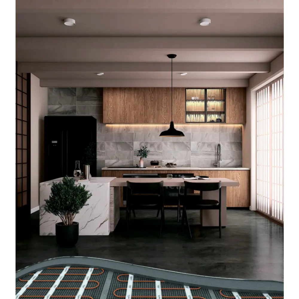 Нагревательный мат Dilwis для теплого пола 10 м² 1600 Вт 89394467 STLM-1563051 - Вид №8