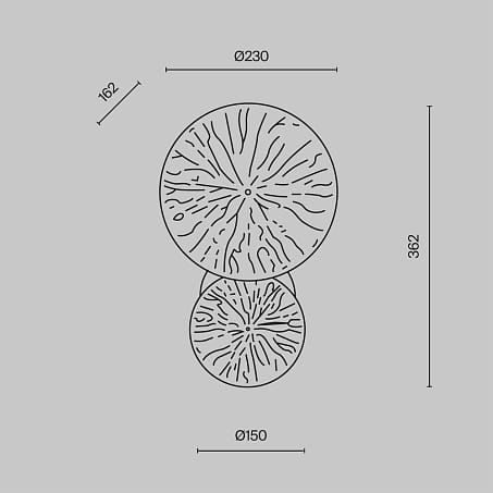 Металлический настенный светильник Maytoni LOVETANN ARCH-00139953 - Вид №9