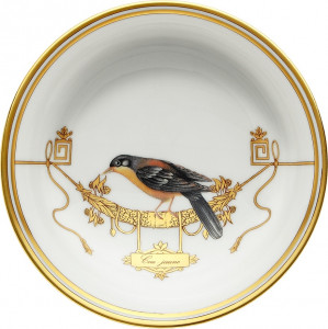 10647775 Richard Ginori Тарелка для фруктов 14 см Volie're Martin-Pecheur (зимородок) Фарфор