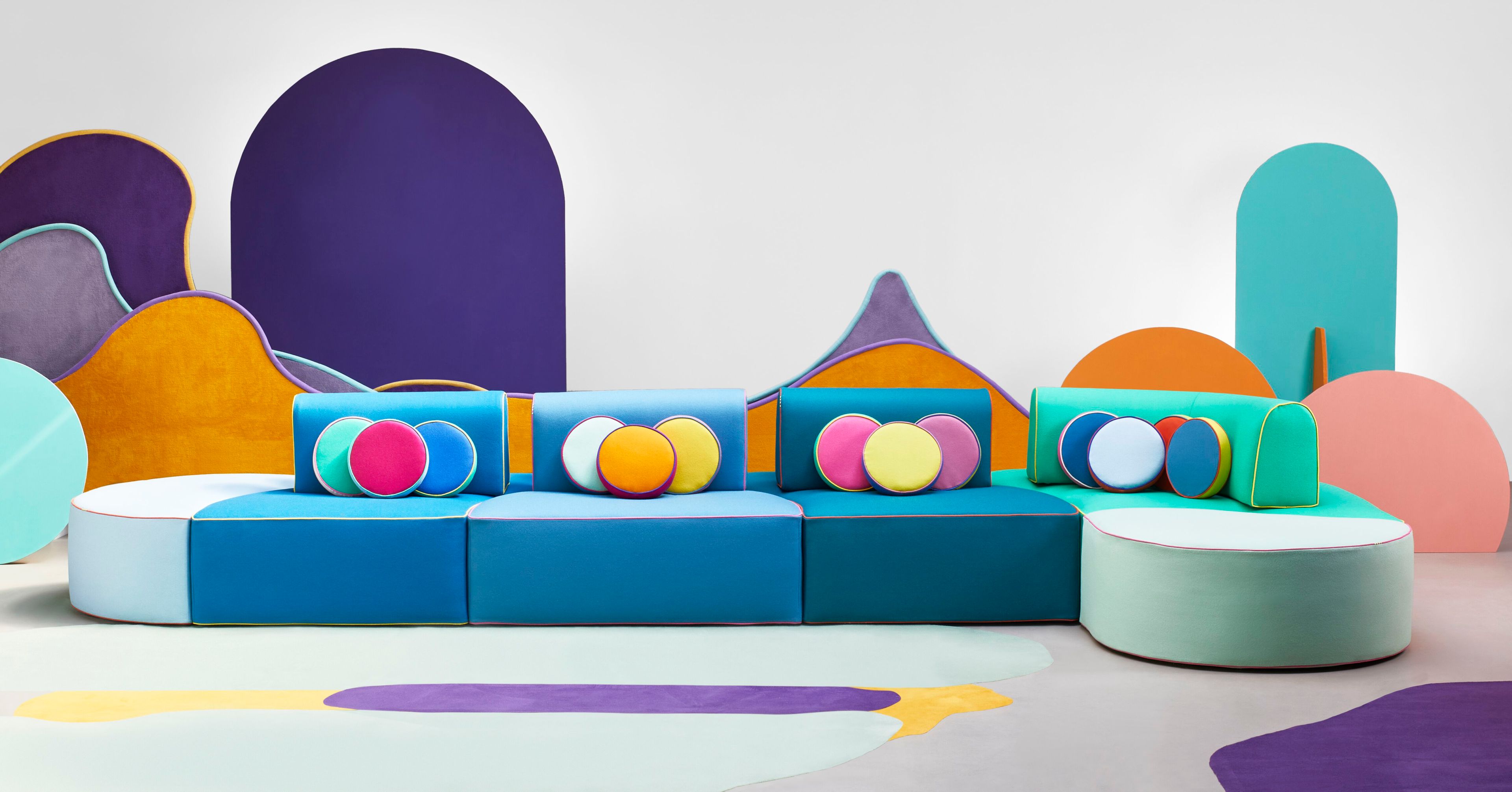 Ткань диван Paolo Nesi SNAKED ARCH-00069162 - Вид №13